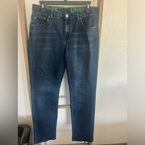 Levi Jeans, size 29w and 31 l, dark blue